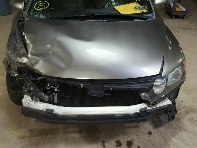 1HGFA16816L063126 - 2006 HONDA CIVIC EX GRAY photo 7