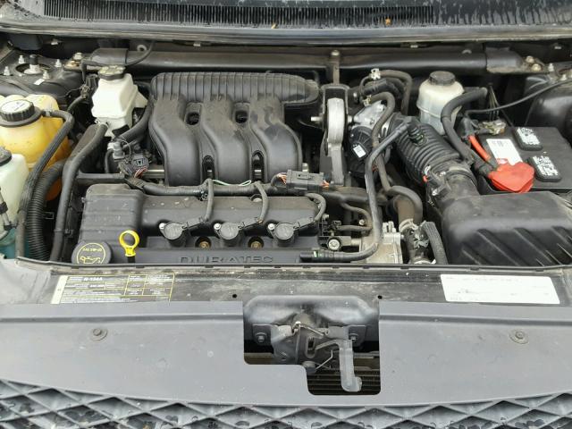 1FMZK011X6GA58251 - 2006 FORD FREESTYLE BLACK photo 7