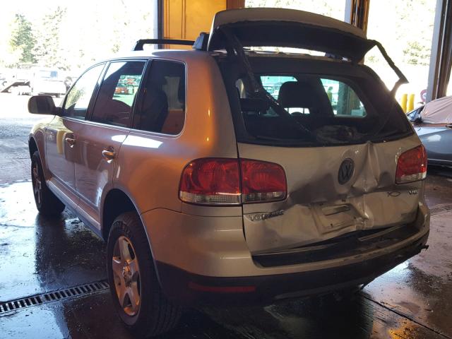 WVGBC67L24D033790 - 2004 VOLKSWAGEN TOUAREG 3. TAN photo 3