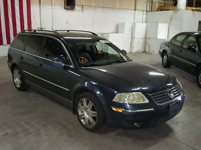 WVWCD63B65E123751 - 2005 VOLKSWAGEN PASSAT GLS BLUE photo 1