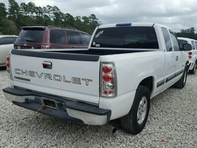 2GCEC19W121218319 - 2002 CHEVROLET SILVERADO WHITE photo 4