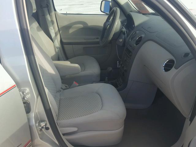 3GNDA13D57S555524 - 2007 CHEVROLET HHR LS SILVER photo 5