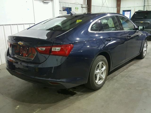 1G1ZB5ST8HF265899 - 2017 CHEVROLET MALIBU LS BLUE photo 4