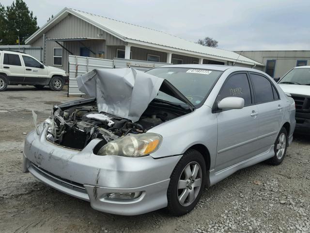 1NXBR32E37Z790059 - 2007 TOYOTA COROLLA CE SILVER photo 2