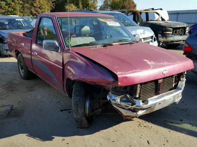 1N6SD11S8SC350607 - 1995 NISSAN TRUCK E/XE BURGUNDY photo 1