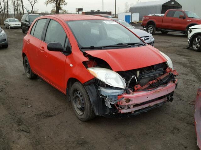 JTDKT923675089579 - 2007 TOYOTA YARIS RED photo 1