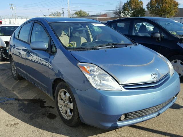 JTDKB20U353091210 - 2005 TOYOTA PRIUS BLUE photo 1