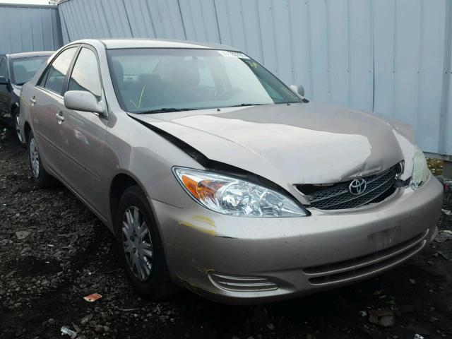 4T1BE32K13U170922 - 2003 TOYOTA CAMRY LE BEIGE photo 1