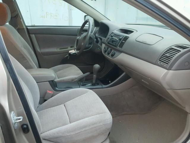 4T1BE32K13U170922 - 2003 TOYOTA CAMRY LE 米色 照片 5