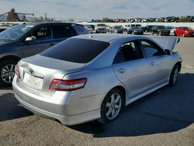 4T1BF3EK1AU038023 - 2010 TOYOTA CAMRY BASE SILVER photo 4