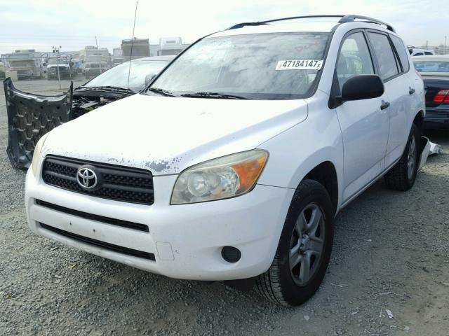 JTMZD33V475072210 - 2007 TOYOTA RAV4 WHITE photo 2