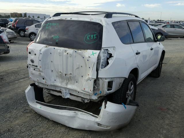 JTMZD33V475072210 - 2007 TOYOTA RAV4 WHITE photo 4