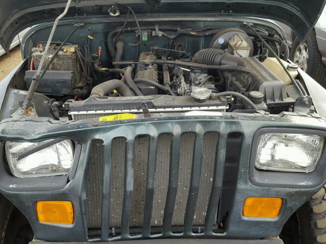 1J4FY29S4PP251120 - 1993 JEEP WRANGLER / GREEN photo 7