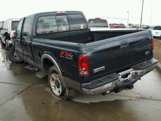 1FTSW21P46ED59720 - 2006 FORD F250 SUPER GREEN photo 3