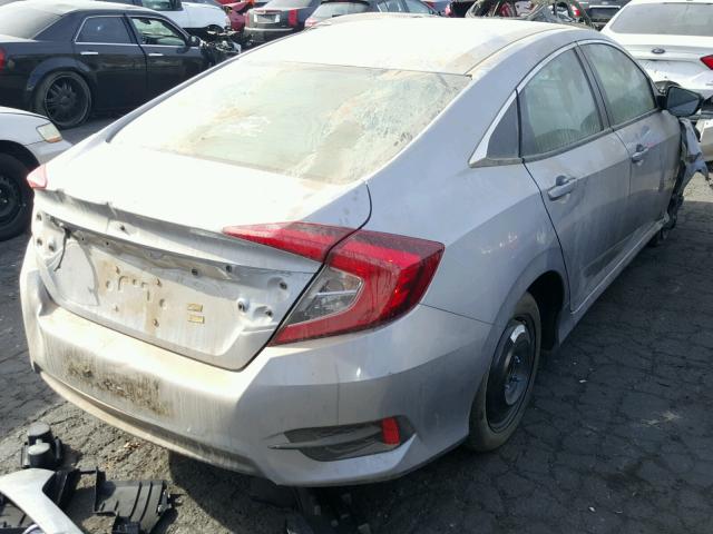 2HGFC2F56GH553937 - 2016 HONDA CIVIC LX SILVER photo 4