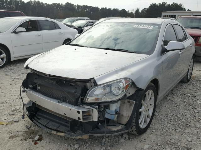 1G1ZE5E13BF348049 - 2011 CHEVROLET MALIBU LTZ SILVER photo 2