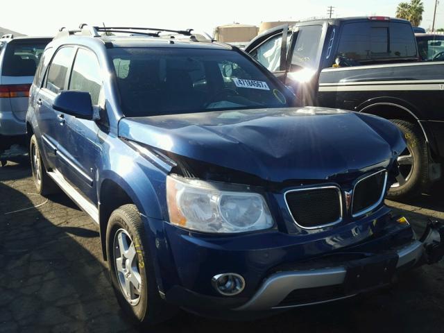 2CKDL43F886311686 - 2008 PONTIAC TORRENT BLUE photo 1