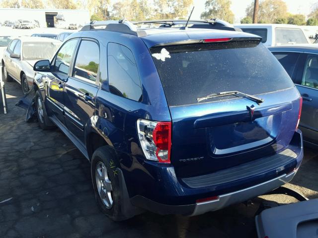 2CKDL43F886311686 - 2008 PONTIAC TORRENT BLUE photo 3