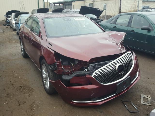 1G4GB5G33FF172613 - 2015 BUICK LACROSSE RED photo 1