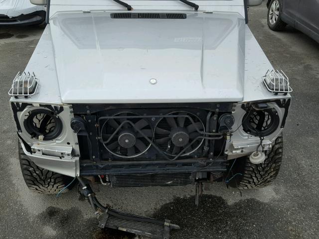 WDCYR46E13X140647 - 2003 MERCEDES-BENZ G 55 AMG SILVER photo 7