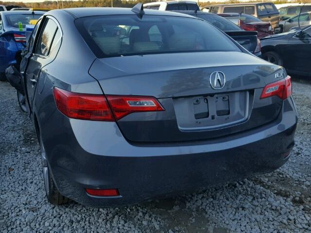 19VDE1F79DE015860 - 2013 ACURA ILX 20 TEC GRAY photo 3