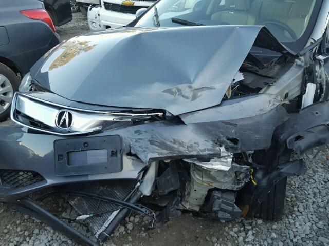 19VDE1F79DE015860 - 2013 ACURA ILX 20 TEC GRAY photo 9