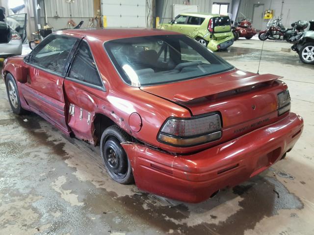 1G2WJ12M0TF232472 - 1996 PONTIAC GRAND PRIX MAROON photo 3