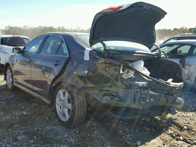 4T1BE46K19U413217 - 2009 TOYOTA CAMRY BASE GRAY photo 3