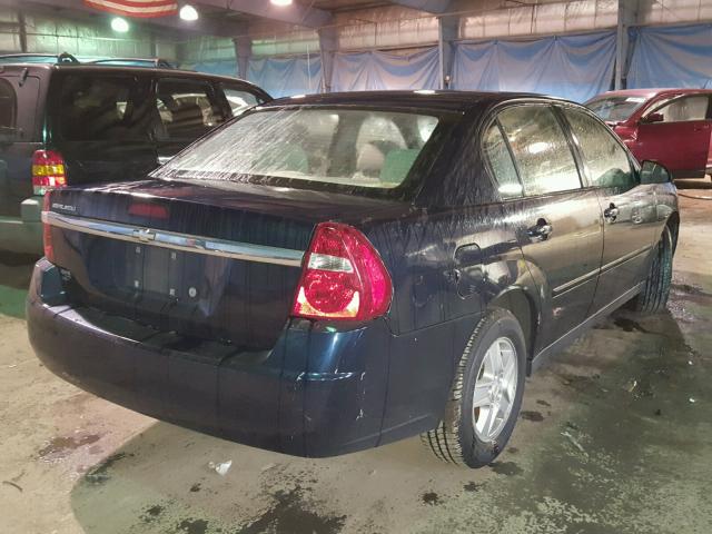 1G1ZS52F55F239184 - 2005 CHEVROLET MALIBU BLUE photo 4