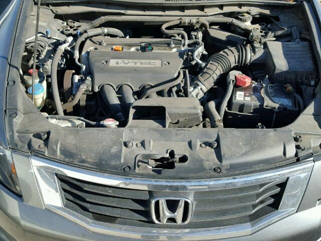 1HGCP26818A015762 - 2008 HONDA ACCORD EXL GRAY photo 7