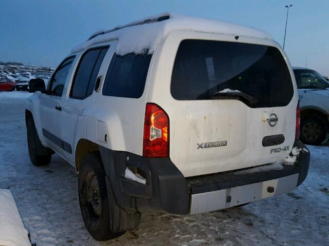 5N1AN0NW4DN813199 - 2013 NISSAN XTERRA X WHITE photo 3