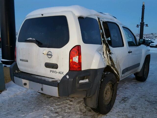 5N1AN0NW4DN813199 - 2013 NISSAN XTERRA X WHITE photo 4