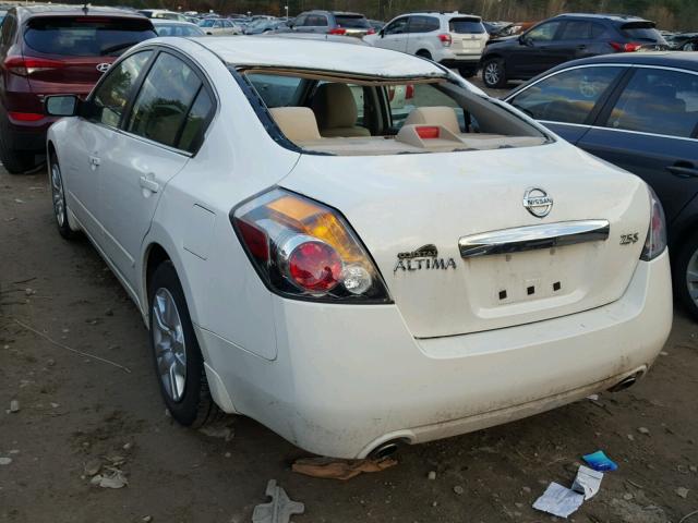 1N4AL2AP3CN425096 - 2012 NISSAN ALTIMA BAS WHITE photo 3