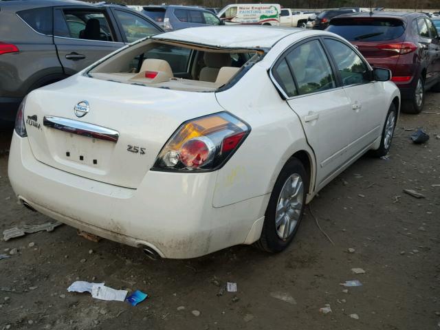 1N4AL2AP3CN425096 - 2012 NISSAN ALTIMA BAS WHITE photo 4