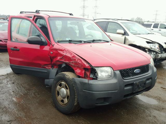 1FMYU01181KE82474 - 2001 FORD ESCAPE XLS RED photo 1