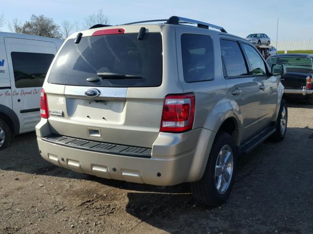 1FMCU9E75BKB33450 - 2011 FORD ESCAPE LIM GOLD photo 4