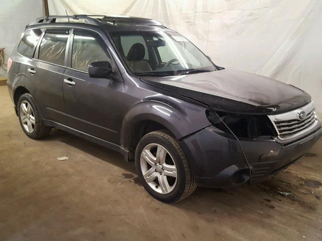 JF2SH63629H756627 - 2009 SUBARU FORESTER 2 BLACK photo 1