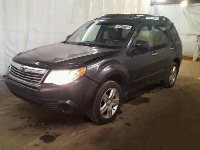 JF2SH63629H756627 - 2009 SUBARU FORESTER 2 BLACK photo 2