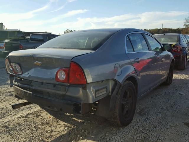 1G1ZH57B09F216034 - 2009 CHEVROLET MALIBU 1LT GRAY photo 4