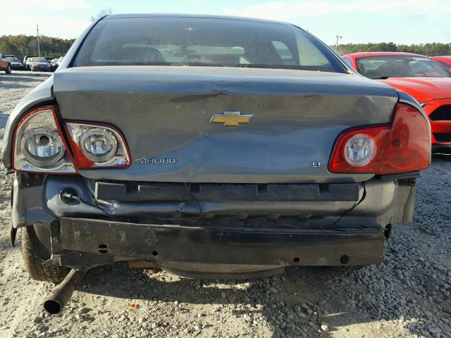 1G1ZH57B09F216034 - 2009 CHEVROLET MALIBU 1LT 灰色 照片 9