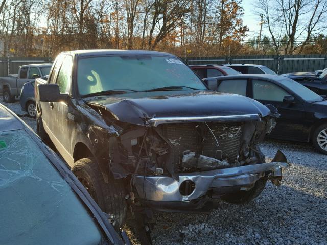 1FTPX14566FA57752 - 2006 FORD F150 BLACK photo 1