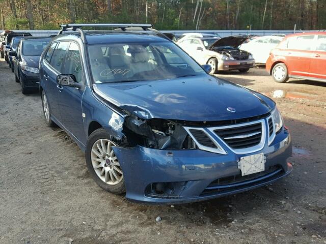 YS3FB56Y981129948 - 2008 SAAB 9-3 2.0T BLUE photo 1