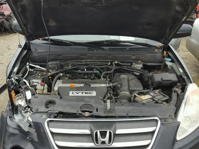 JHLRD78836C051940 - 2006 HONDA CR-V EX შავი ფოტო 7