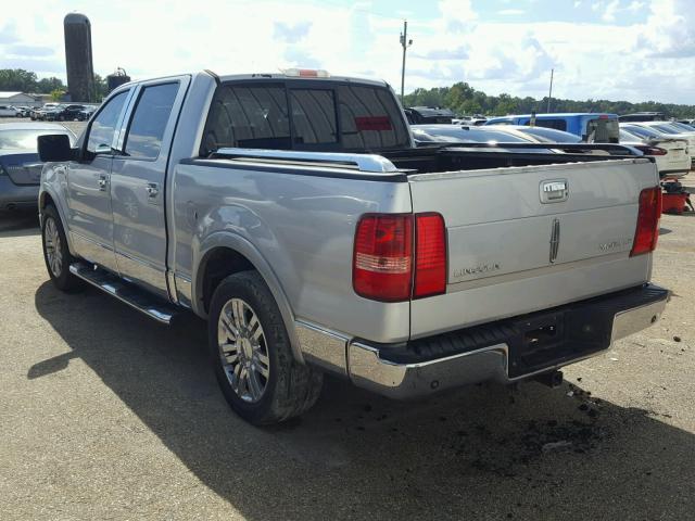 5LTPW16546FJ25575 - 2006 LINCOLN MARK LT GRAY photo 3