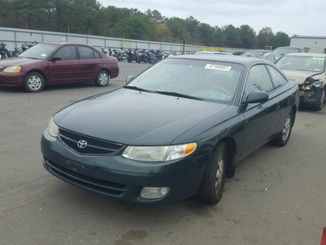 2T1CG22P71C476364 - 2001 TOYOTA CAMRY SOLA GREEN photo 2