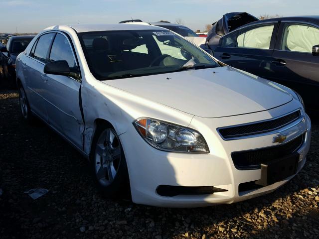 1G1ZB5E11BF357650 - 2011 CHEVROLET MALIBU LS WHITE photo 1