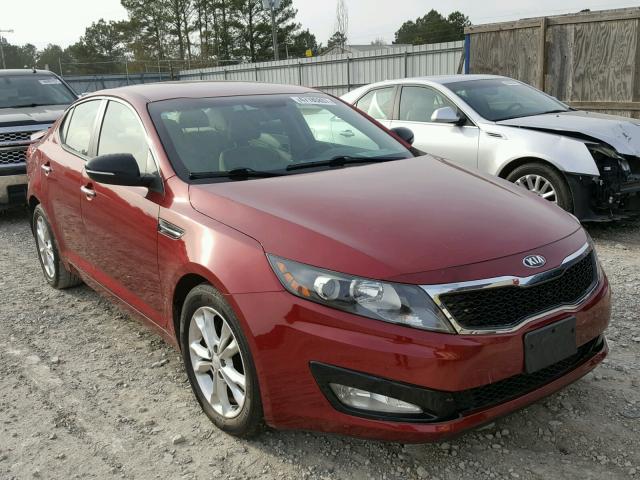 5XXGM4A79DG171131 - 2013 KIA OPTIMA LX RED photo 1