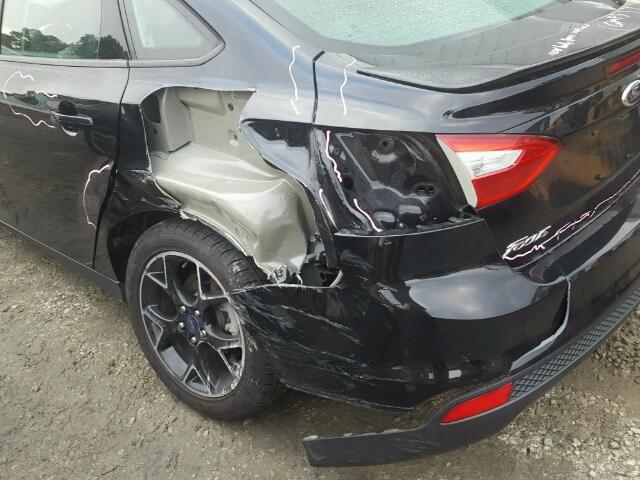 1FADP3F2XDL312201 - 2013 FORD FOCUS SE BLACK photo 9