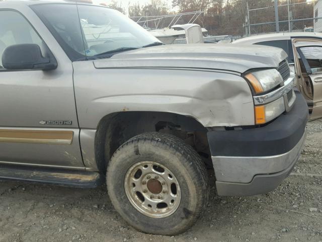 1GCHK23U03F164891 - 2003 CHEVROLET SILVERADO TAN photo 9