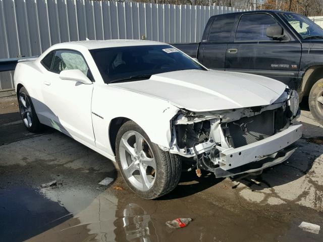 2G1FD1E36F9190823 - 2015 CHEVROLET CAMARO LT WHITE photo 1